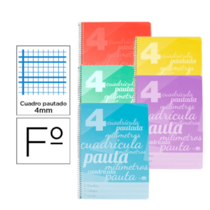 Cuadernos espiral Liderpapel A4 4mm
