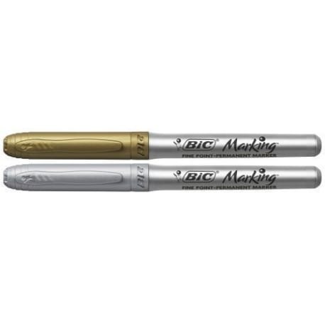 marcador metalico bic marking