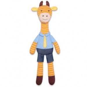 ¡Simpático muñeco de jirafa George! Al peque le encantará pasar horas jugando con él, sintiéndose acompañado en todo momento gracias.