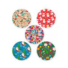 Papel de regalo de navidad colores