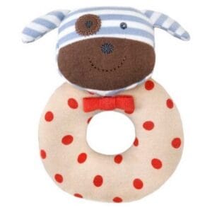 ¡Sonajero boxer dog! Al peque le encantará pasar horas jugando con él, sintiéndose acompañado en todo momento gracias.