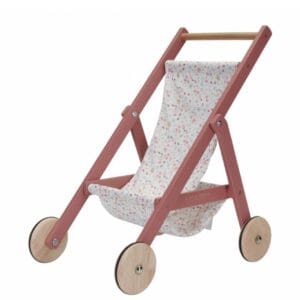 Cochecito de muñecas de mariposas y flores Little Dutch