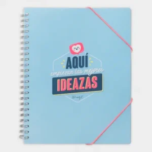 Carpeta con hojas transparentes - Aquí empiezan las mejores ideazas