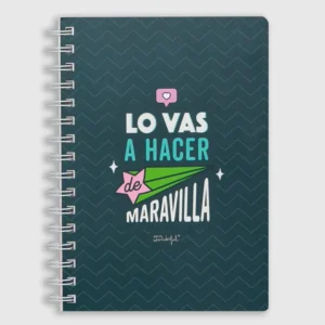 Libreta A5 - Lo vas a hacer de maravilla