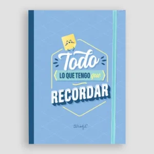 Libreta con notas adhesivas - Todo lo que tengo que recordar