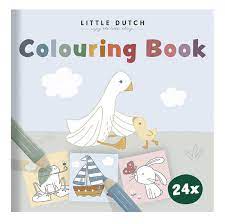 Libro para colorear Little Dutch
