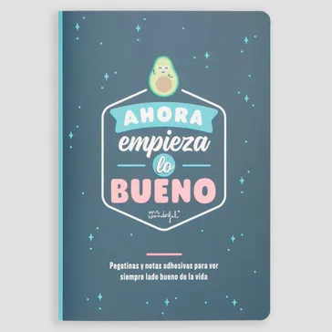 Pegatinas y notas adhesivas para ver siempre lado bueno de la vida