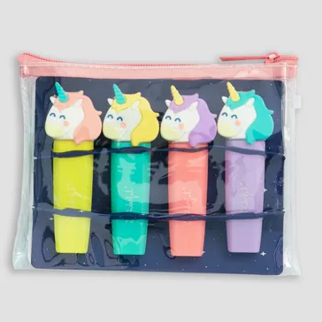 Set de 4 subrayadores para llenar tus planes de colores