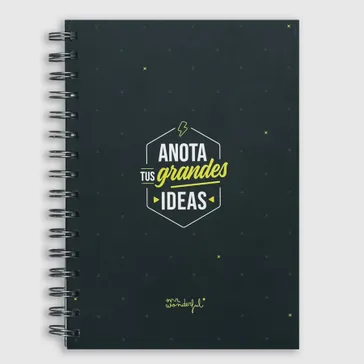 Libreta A5 - Anota tus grandes ideas
