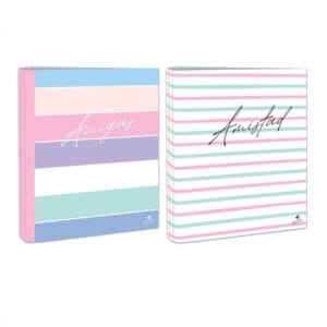 Carpeta A4 4 anillas Rayas Mariola