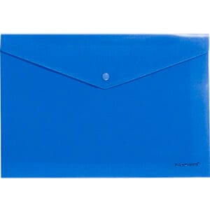 Carpeta sobre botón azul