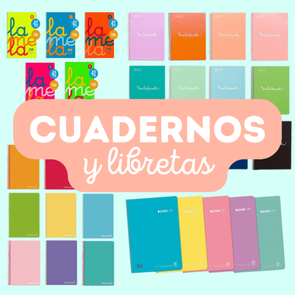cuadernos y libretas