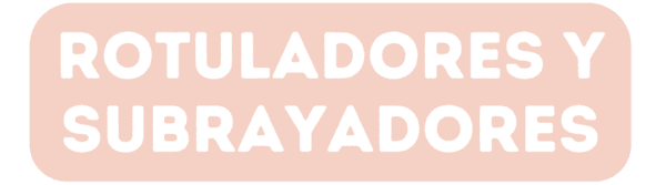 rotuladores subrayadores