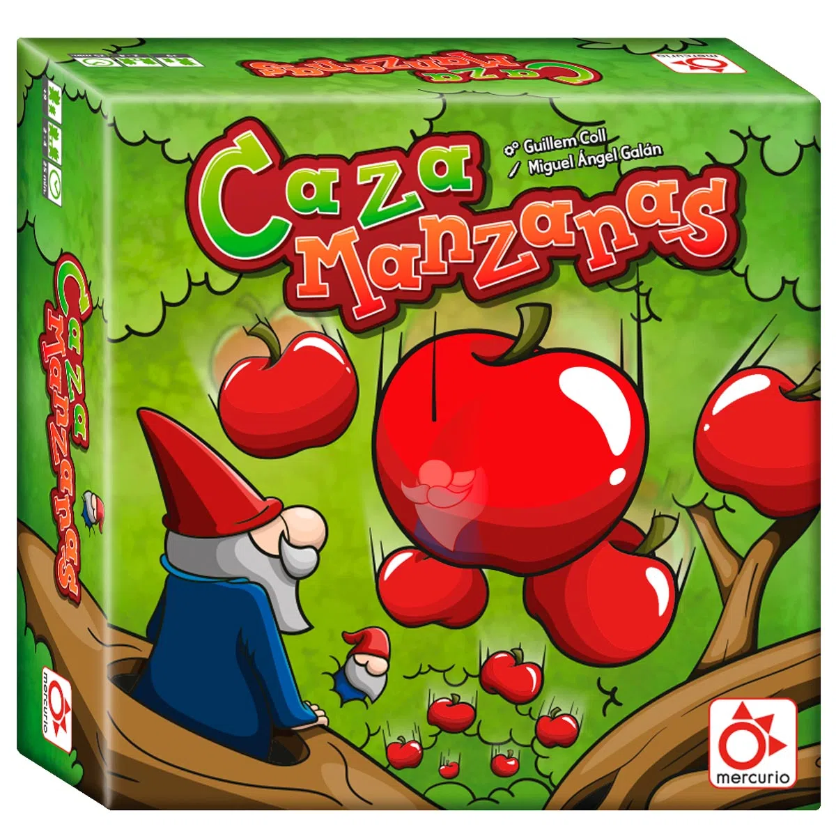 Cazamanzanas-Juego-Mesa Caza manzanas - Juego de mesa