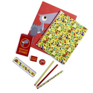 Dino school set