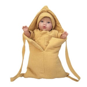 Saco mochila Bobble mostaza