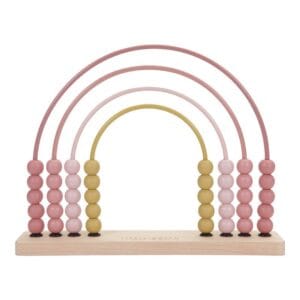 Ábaco arco iris rosa Little Dutch