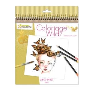 Cuaderno colorear wild 7