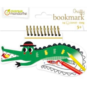 Graffy bookmarks, croco