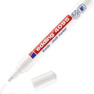 Rotulador Edding 4095 blanco marcador tiza líquida