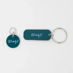 Set de llavero y placa a juego para auténticos cat lovers