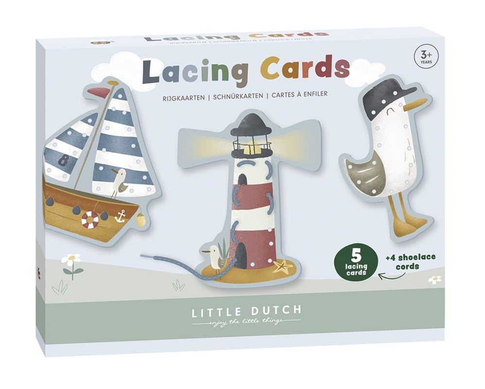 Tarjetas para enlazar cordones Sailors Bay 2 Tarjetas para enlazar cordones Sailors Bay