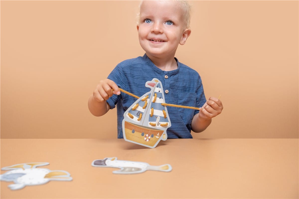 Tarjetas para enlazar cordones Sailors Bay 3 Tarjetas para enlazar cordones Sailors Bay