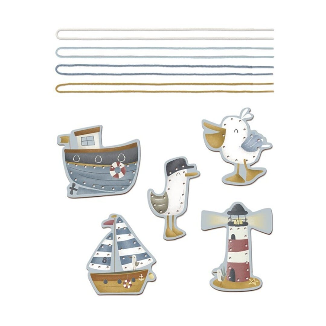 Tarjetas para enlazar cordones Sailors Bay Tarjetas para enlazar cordones Sailors Bay