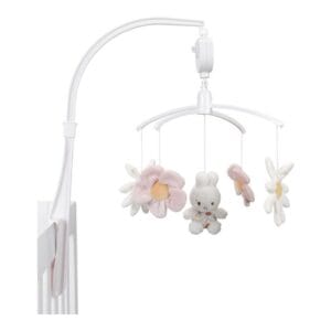 Movil musical Miffy vintage flores Little Dutch