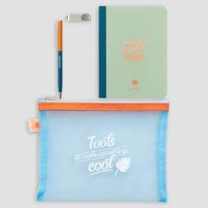 Estuche con libreta y boli - Tools to make something cool