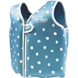 Chaleco BtBox lunares verde sage