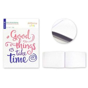 Block A4 iniciación al lettering infantil