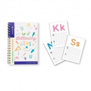 Cuaderno infantil lettering A5 letras