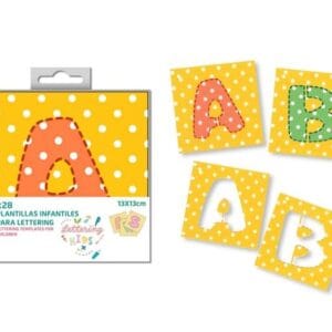 Plantillas PP para lettering infantil - Letras