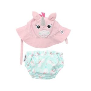 Bañador y gorrito zoocchini Unicornio