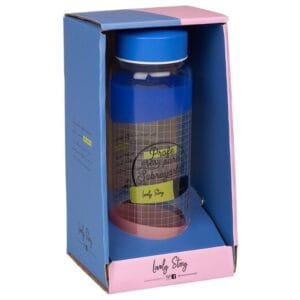 Botella cristal Profe eres para subrayarte