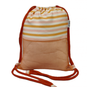 Mochila Saco BtBox Coral & Mostaza