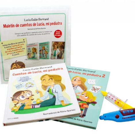 Maletín de cuentos de Lucía, mi pediatra
