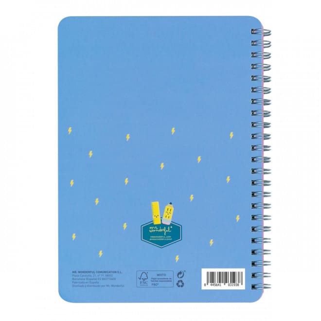 Libreta A5 - Ideas como las mías no se ven todos los días contraportada