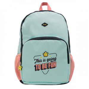 Mochila con doble cremallera - This is going to be fun