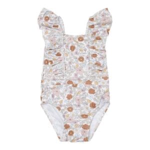 Bañador volantes vintage Little flowers