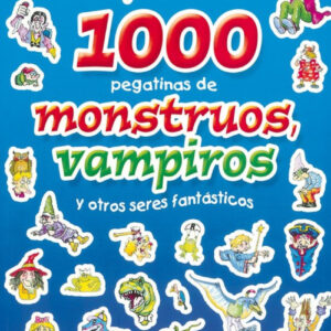 1000 pegatinas monstruos, vampiros y otros seres fantasticos