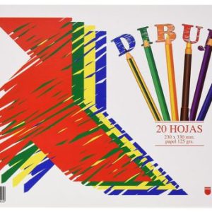 Bloc dibujo espiral a4+ 20h 120g con recuadro enri