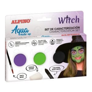 Set de caracterización Bruja Alpino aqua make up