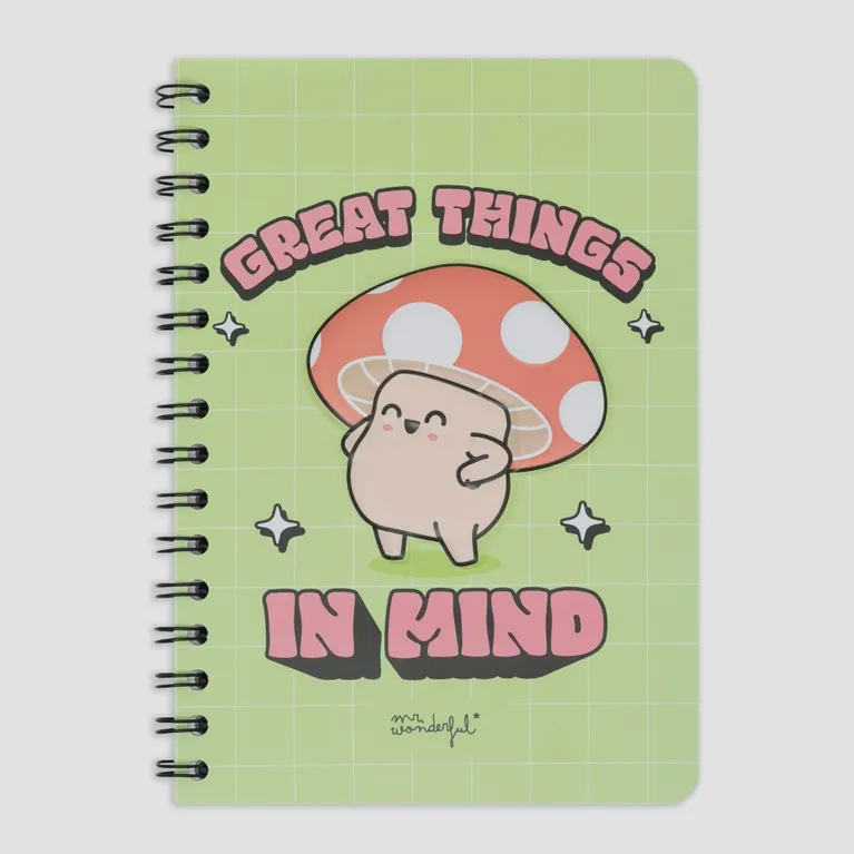 Libreta A5 3D Seta - Great things in mind Libreta A5 3D Seta - Great things in mind