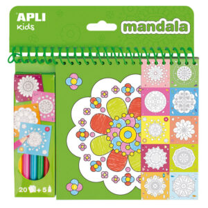 Bloc colorear mandalas 20 hojas