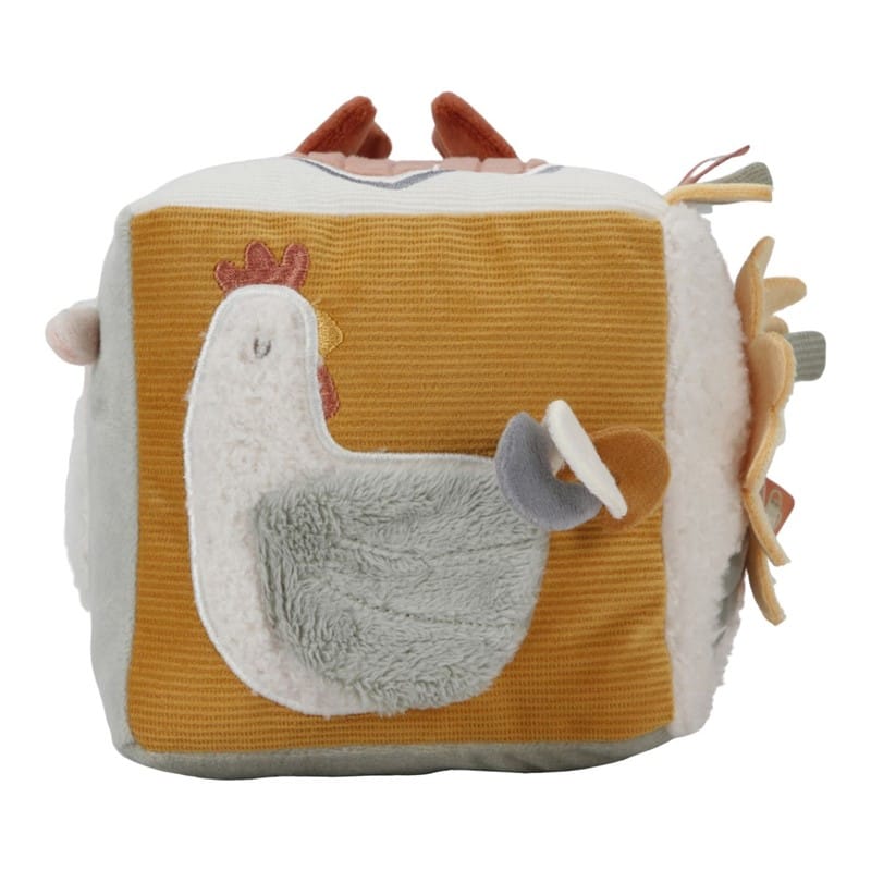 Cubo blandito de actividades pequeña granja little dutch 9 Cubo blandito de actividades pequeña granja little dutch