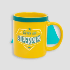 Taza con capa - Eres un superpapá