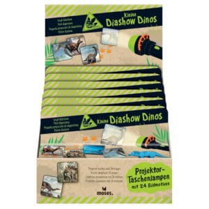 Linterna proyector diapositivas dinosaurios