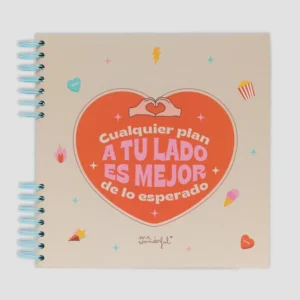 Álbum de fotos rasca-rasca - Cualquier plan a tu lado es mejor de lo esperado